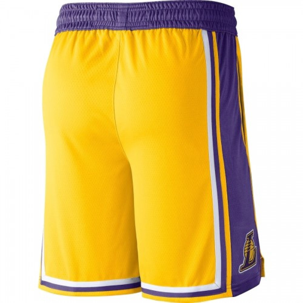 Men's Los Angeles Lakers Yellow NBA Swingman Short - Icon Edition-Pro Kit Vault | Brand New 26/27 Sports Jerseys